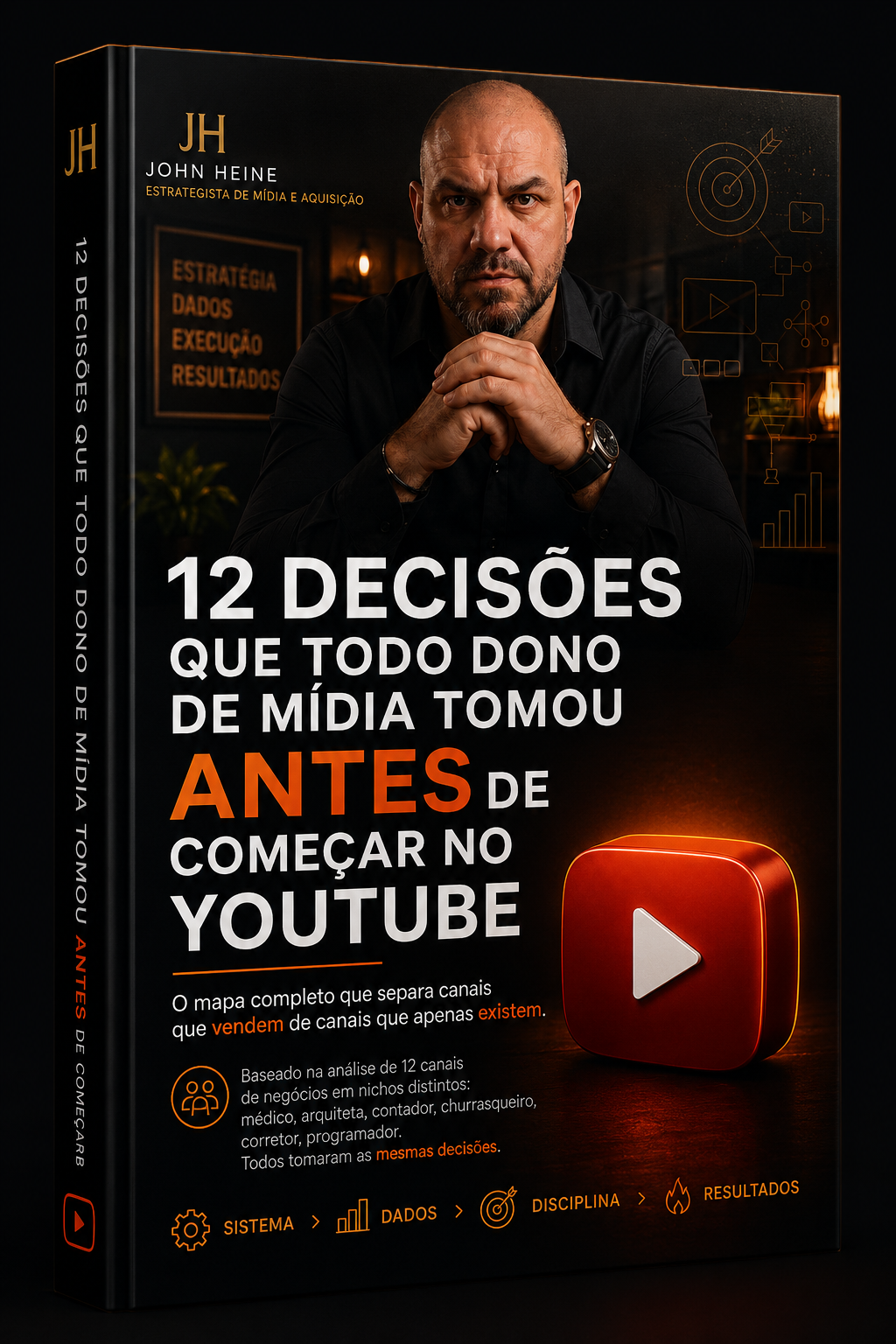 E-book: 12 Decisões Que Todo Dono de Mídia Tomou Antes de Começar no YouTube